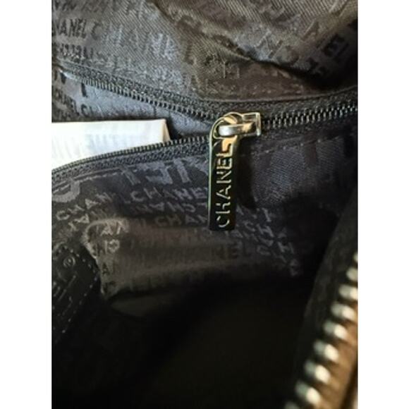 CHANEL CHOCOLATE BAR BOSTON BAG PEWTER*Hologram*COA CARD & ENTRUPY*DUST BAG - Picture 13 of 16